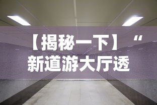 【揭秘一下】“新道游大厅透视辅助软件	”开挂安装教程