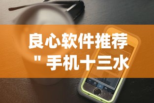 良心软件推荐 ＂手机十三水万能开挂器通用版	”开挂(透视)辅助教程