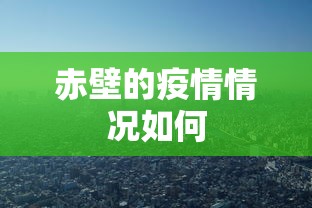 赤壁的疫情情况如何