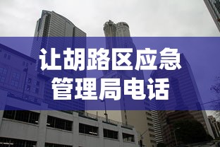 让胡路区应急管理局电话