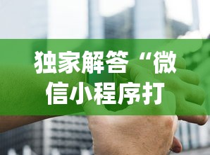独家解答“微信小程序打麻将的有挂吗	”(外卦神器下载)