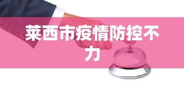 莱西市疫情防控不力