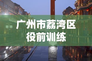 广州市荔湾区役前训练