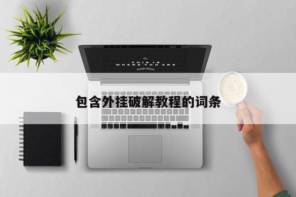 包含外挂破解教程的词条